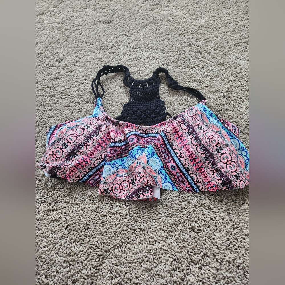 Women's Flounce Bikini Top
